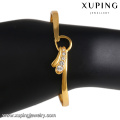 64095-xuping moda 24k pulseiras de ouro pulseiras dubai conjuntos de jóias